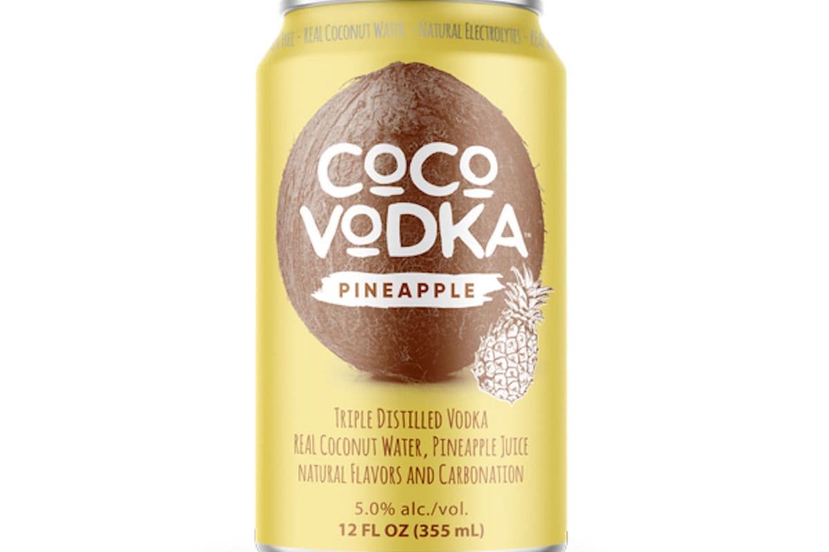 COCO VODKA 4 CANS PINEAPPLE (4 x 355ML)