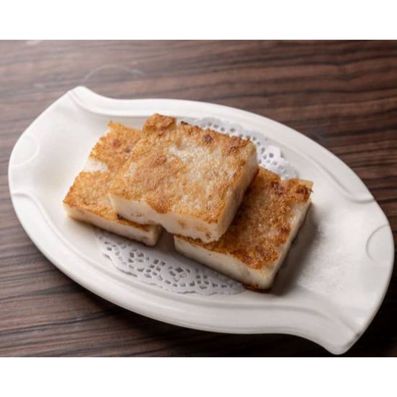 68. Grilled Preserved Meat Turnip Cake (3 pcs)