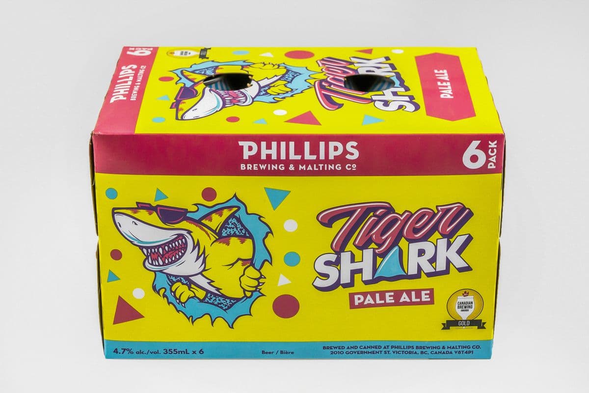 Phillips Tiger Shark Pale Ale (6 x 355mL cans)