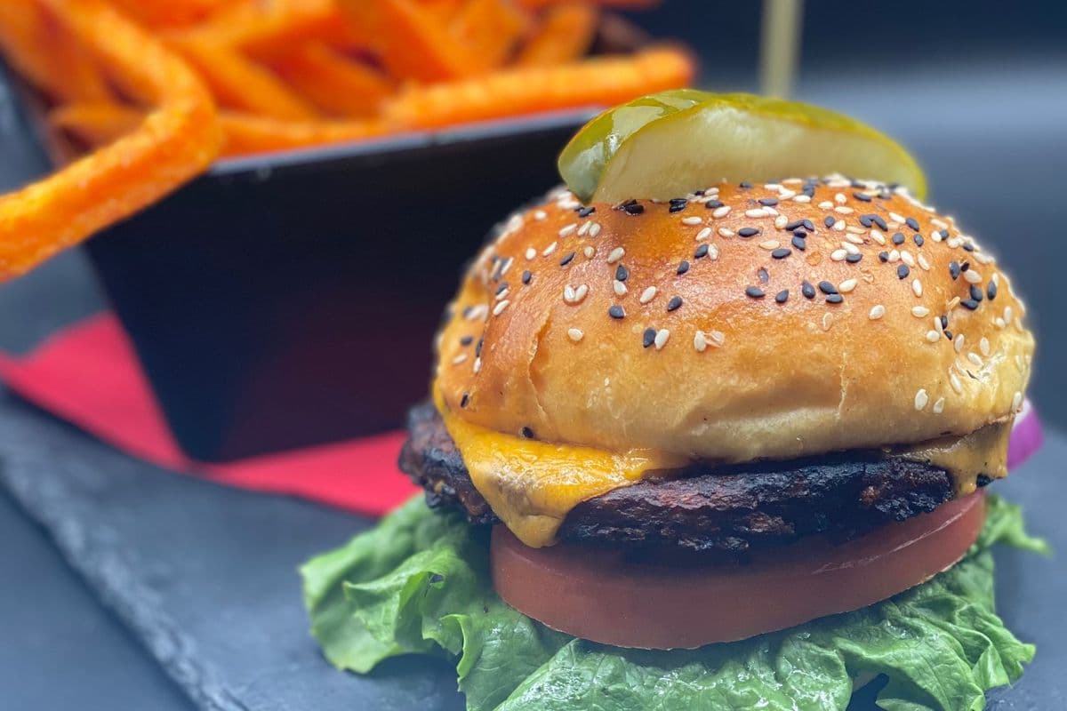 Black Bean Veggie Burger