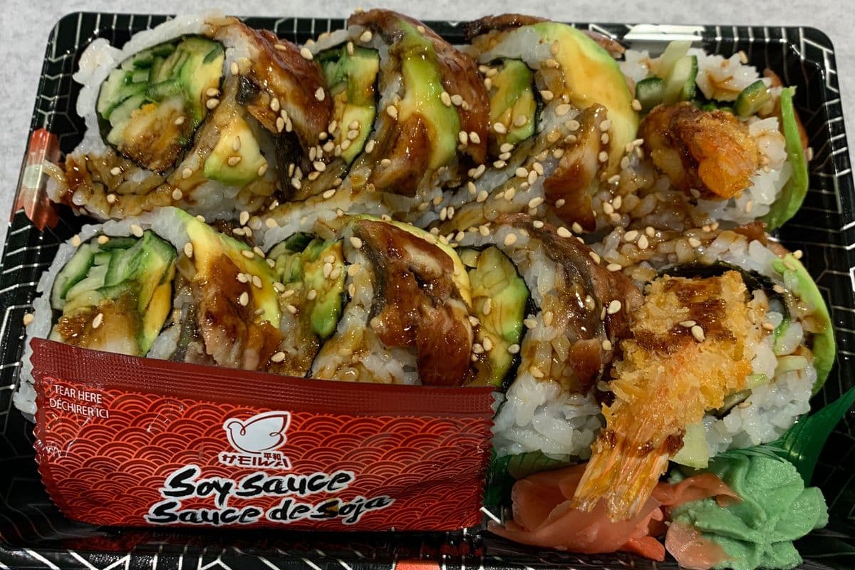 Black Dragon Roll (8 pcs)