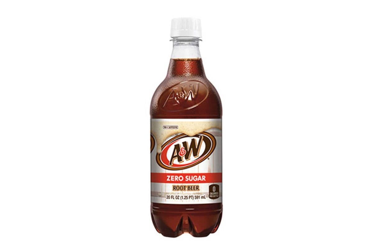 A&W Root Beer Zero Sugar Btl 591ml-US