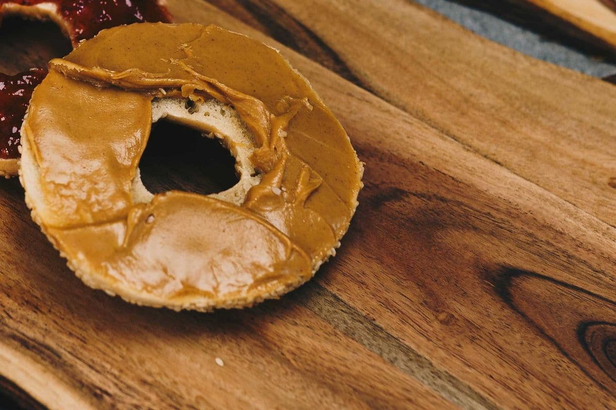 Bagel with Peanut Butter