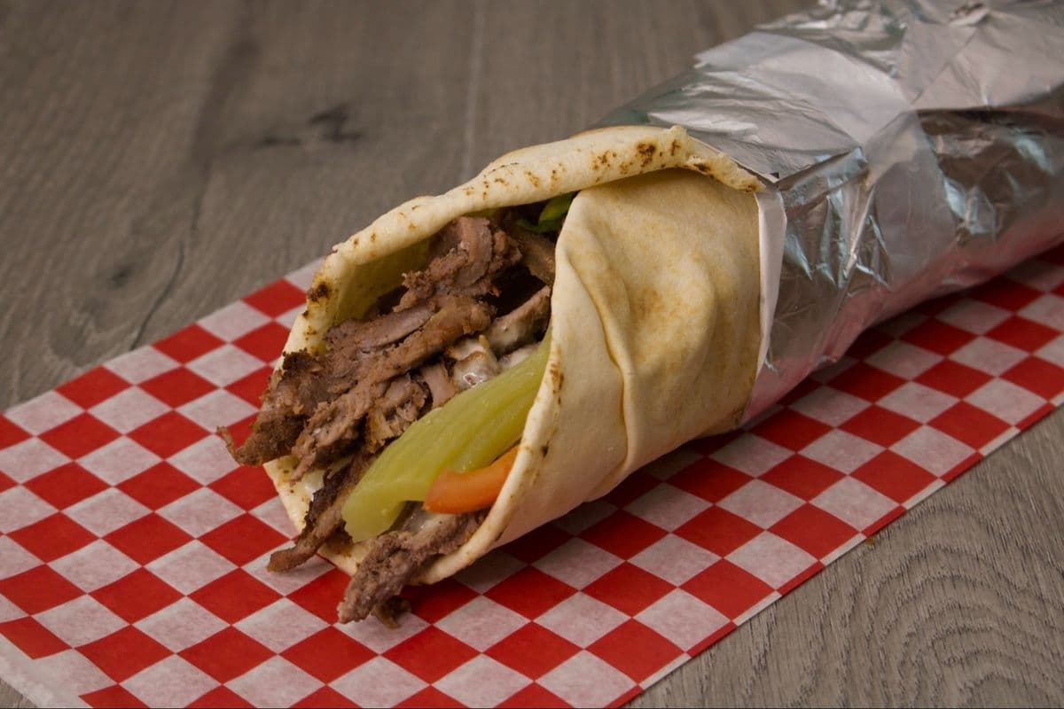 Beef Shawarma Wrap
