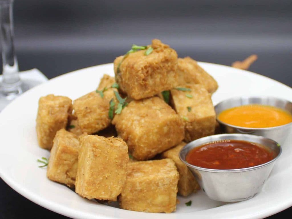Fry tofu