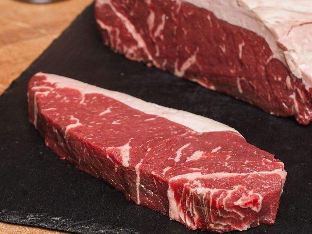 LOCAL GRASS FED Natural NY striploin steak 6-7oz (LOCAL BC MEAT)