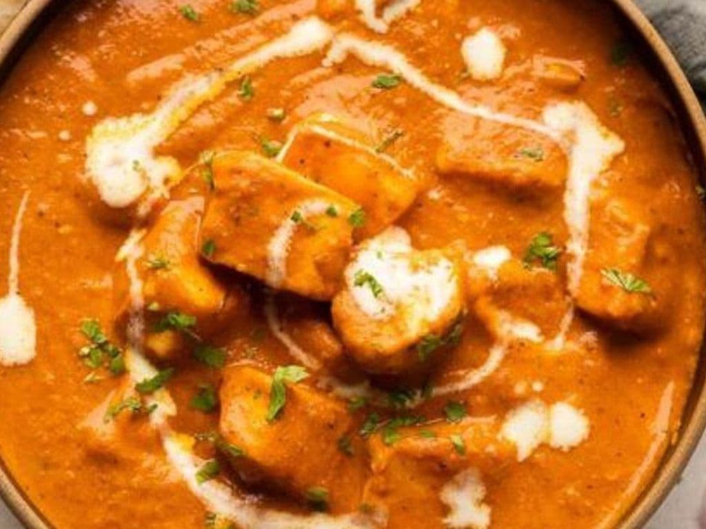 Paneer Butter Masala / Paneer Masala au Beurre