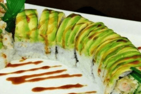 14. Green Dragon Roll (8 pcs)