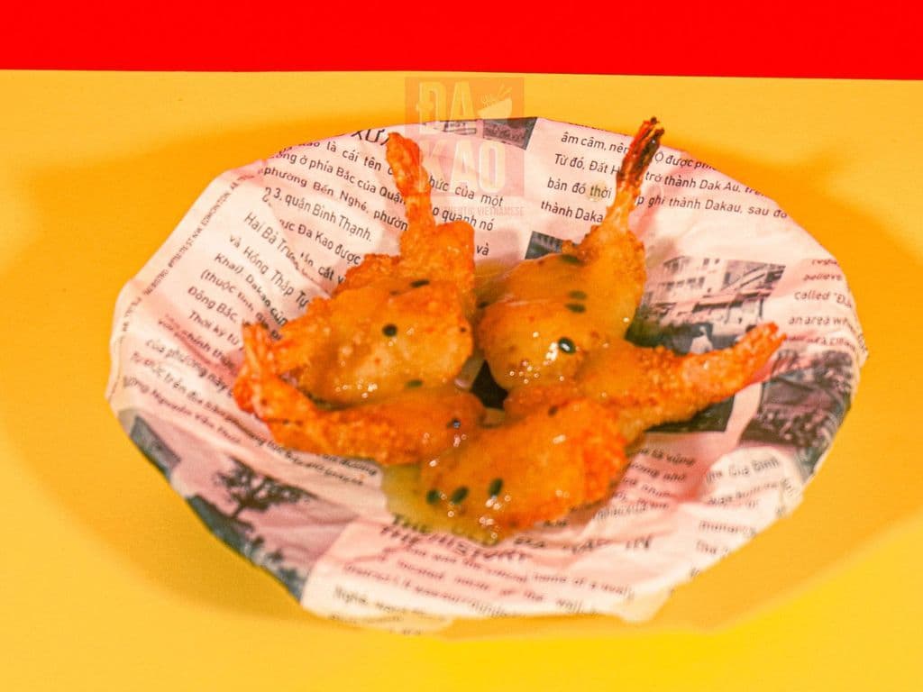 A8. Passionfruit Deep -Fried Shrimps