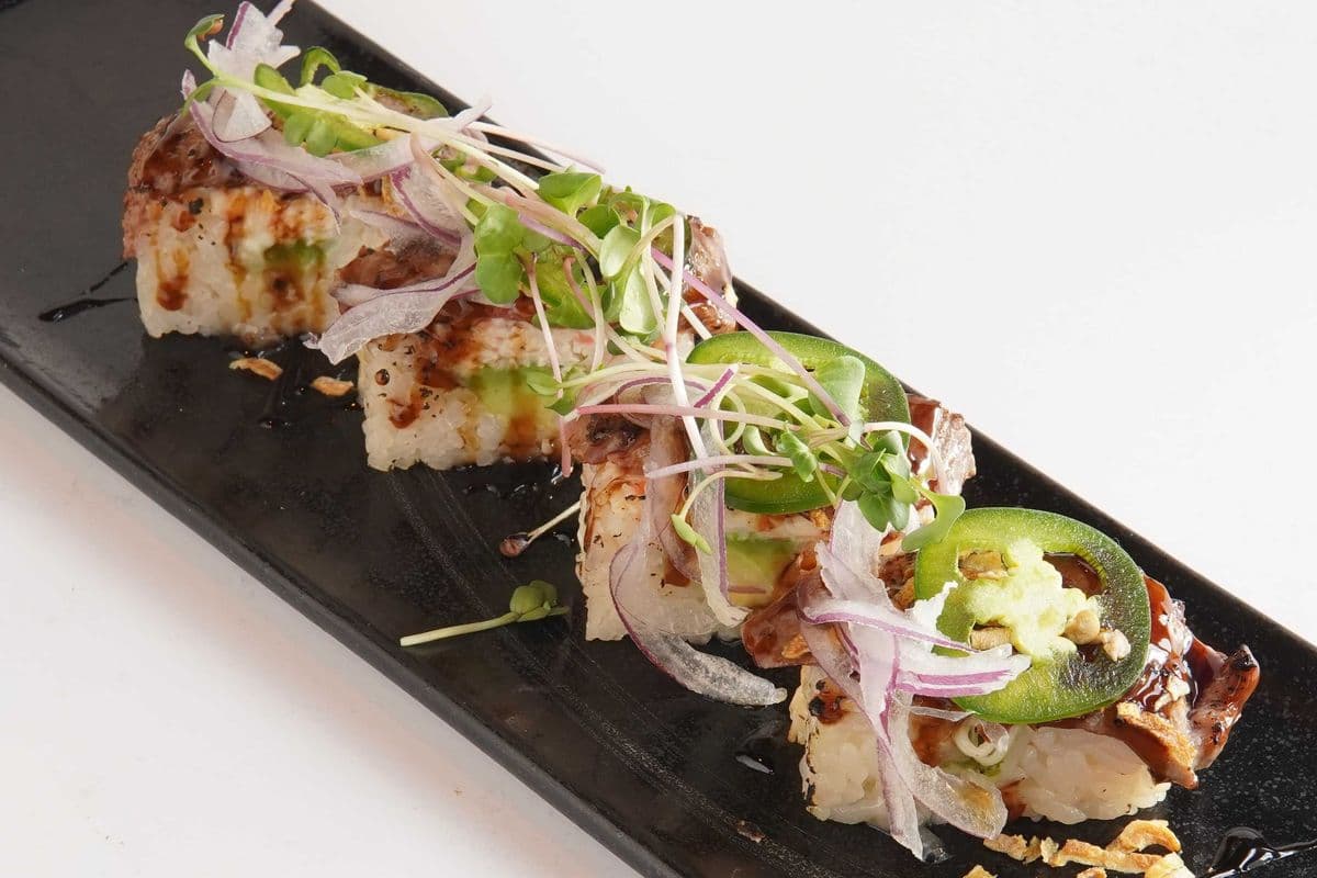 Angus Beef Aburi Oshi