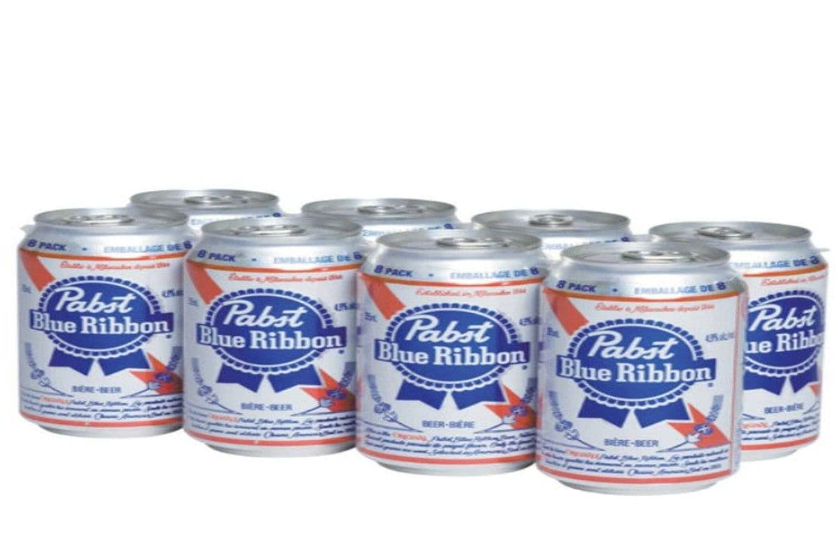 Pabst Blue Ribbon (8 Cans) (1 x 355 ml)