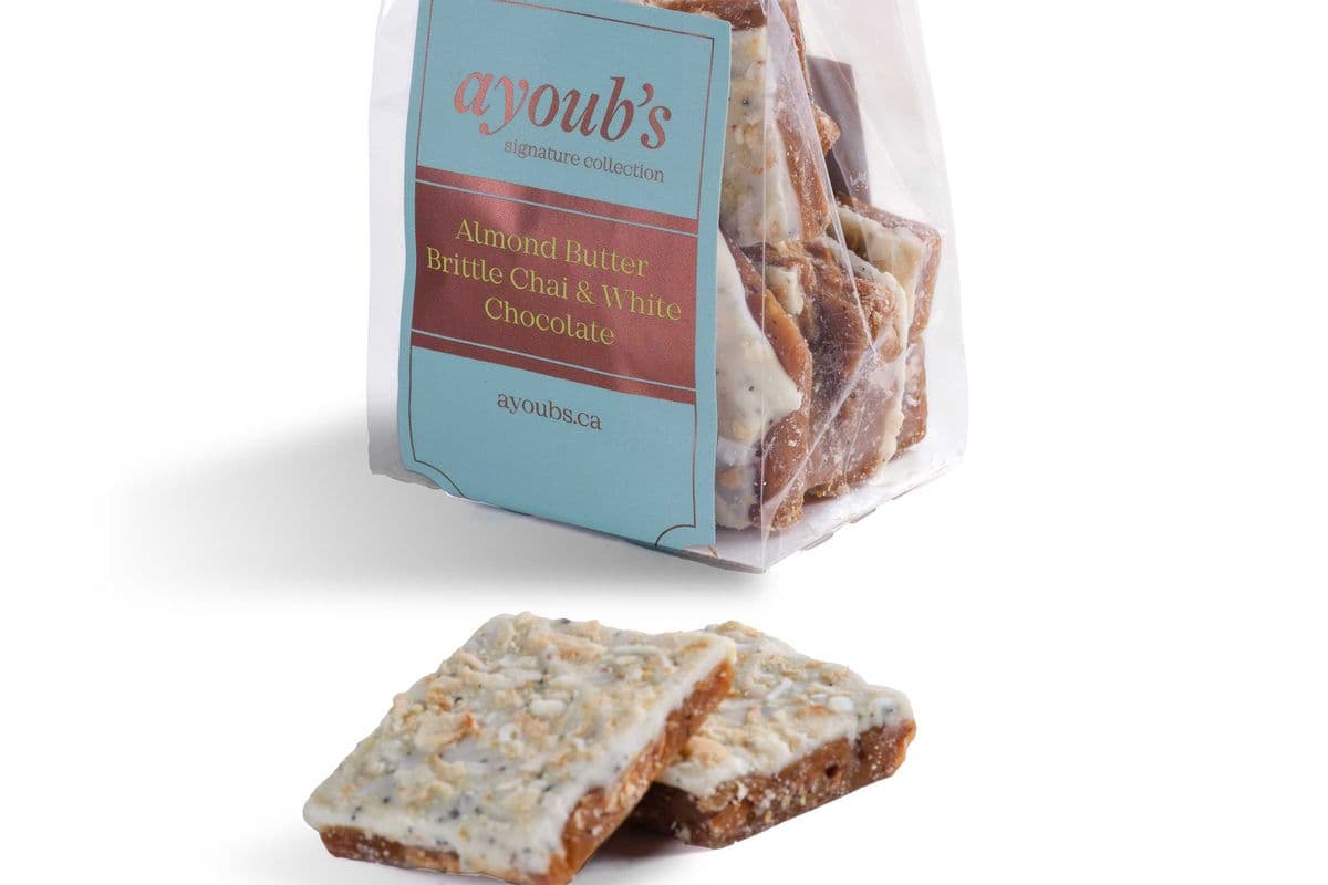 Almond Butter Brittle Chai & White Chocolate 0.22 lb