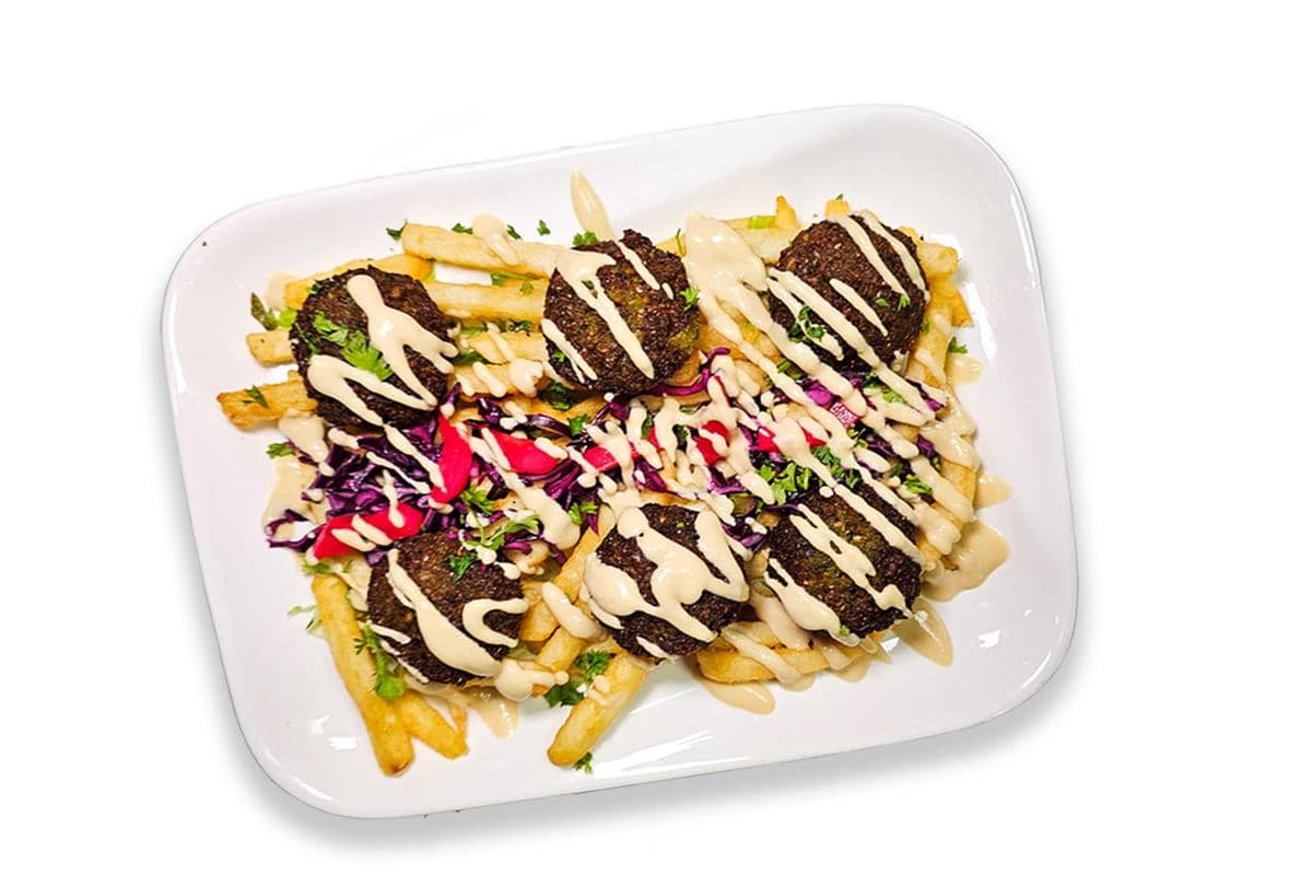 112. Falafel with Fries or Rice
