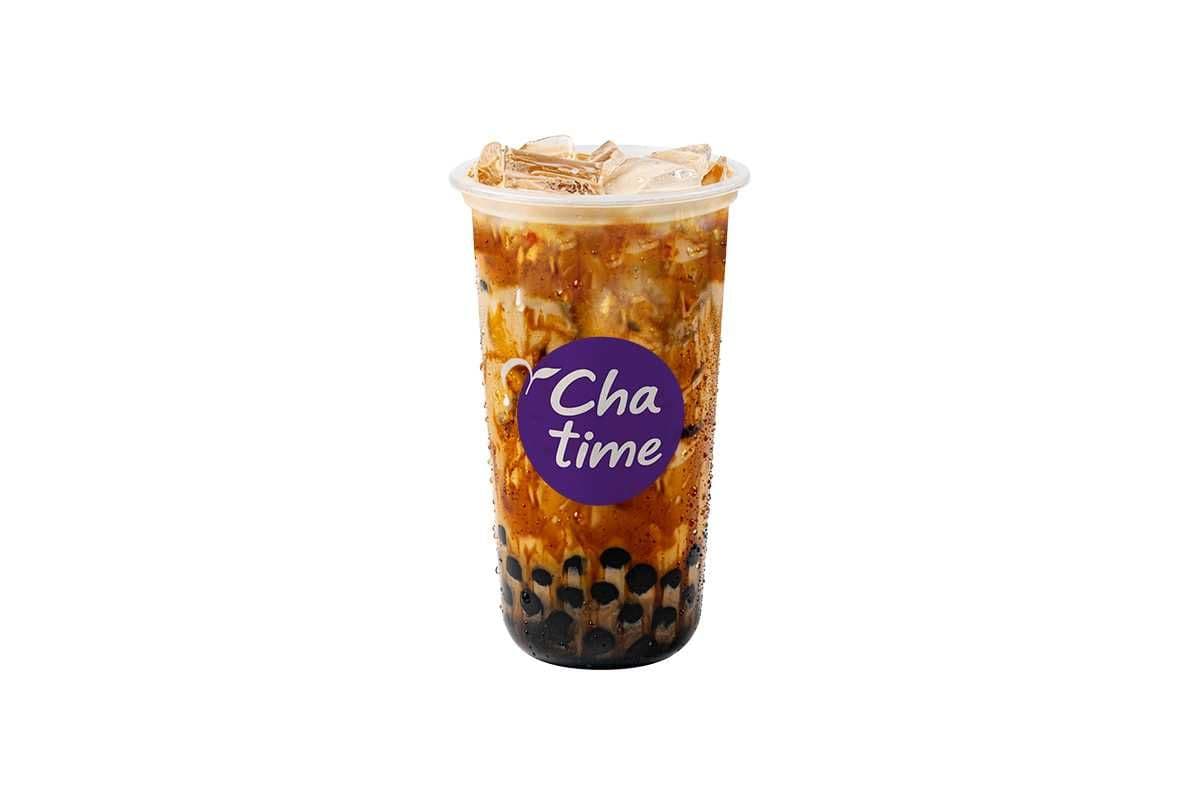 4. Brown Sugar Pearl Coconut Latte