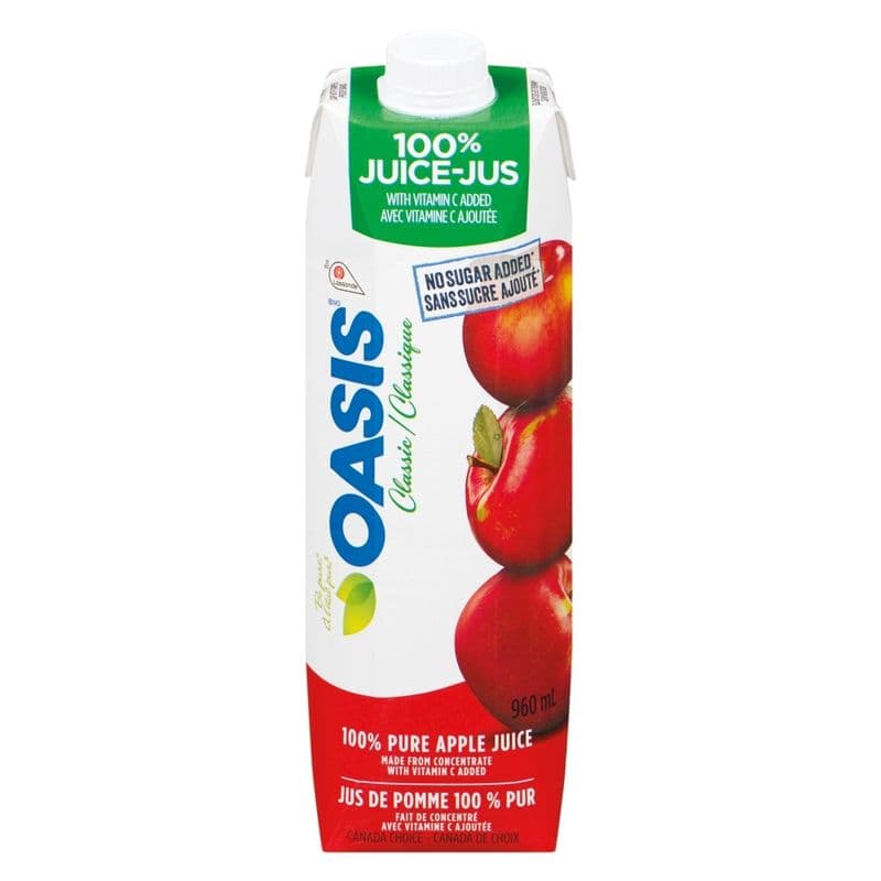 Oasis jus de pomme pur / Pure Apple Juice (960ml)