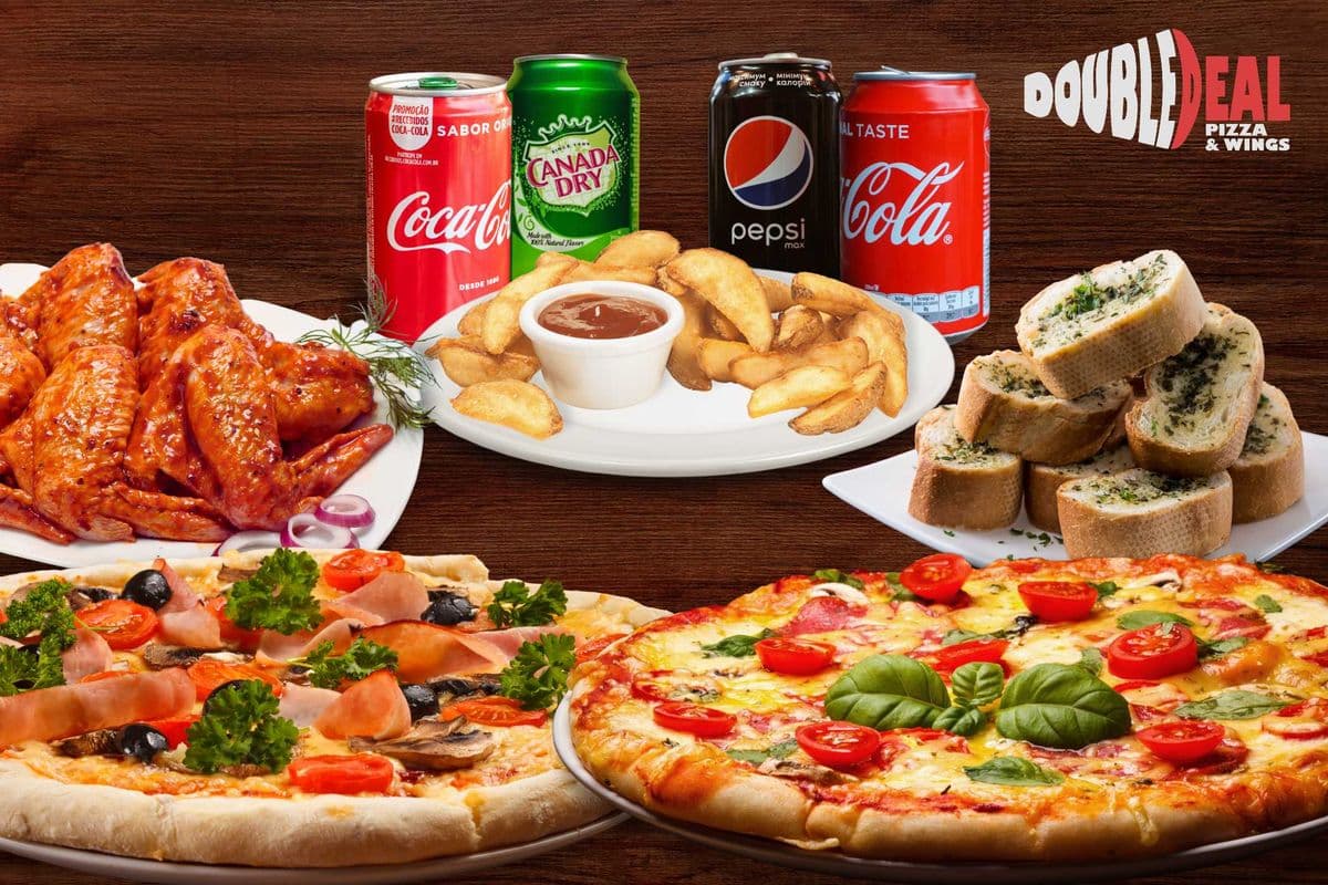 2 Medium Pizzas (Combo 4)
