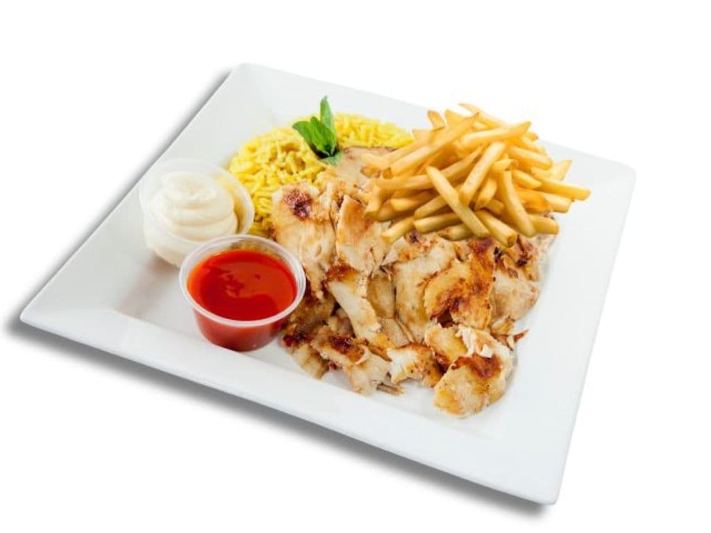 Chicken Plate HH Rice/Fries