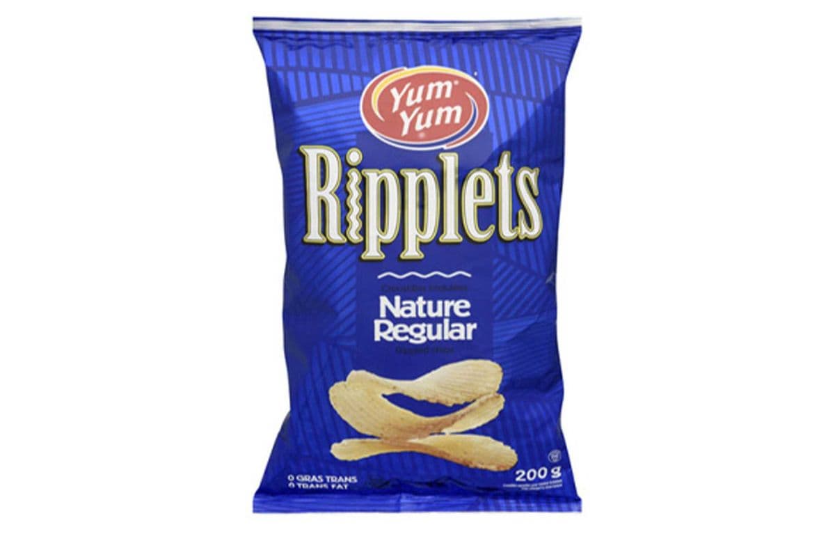Yum Yum Ripplets Nature 200g