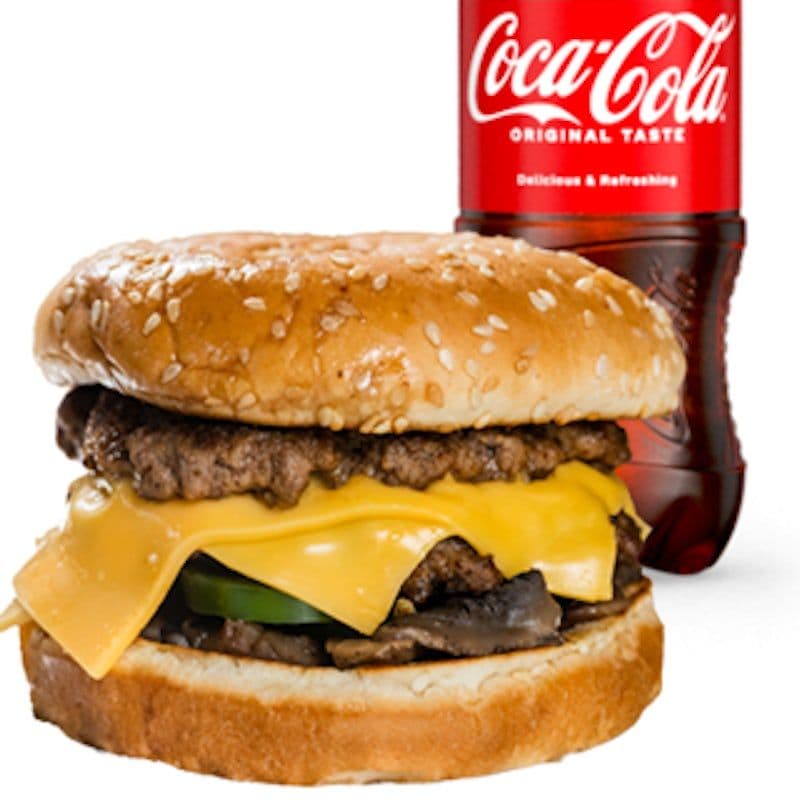 Coca-Cola Exclusive Cheeseburger Bundle