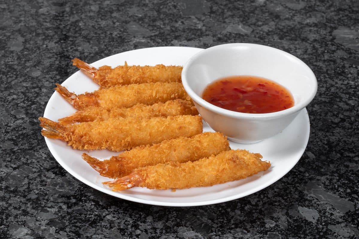 8. Deep-Fried Shrimp Tempura - Tom Chien (6 pcs)