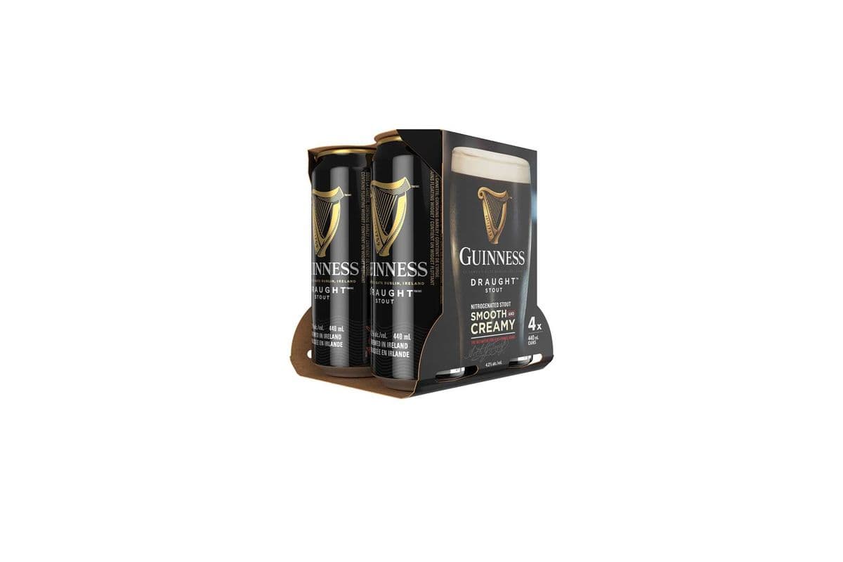 296244. GUINNESS DRAUGHT (4 x 440ML (CANS))