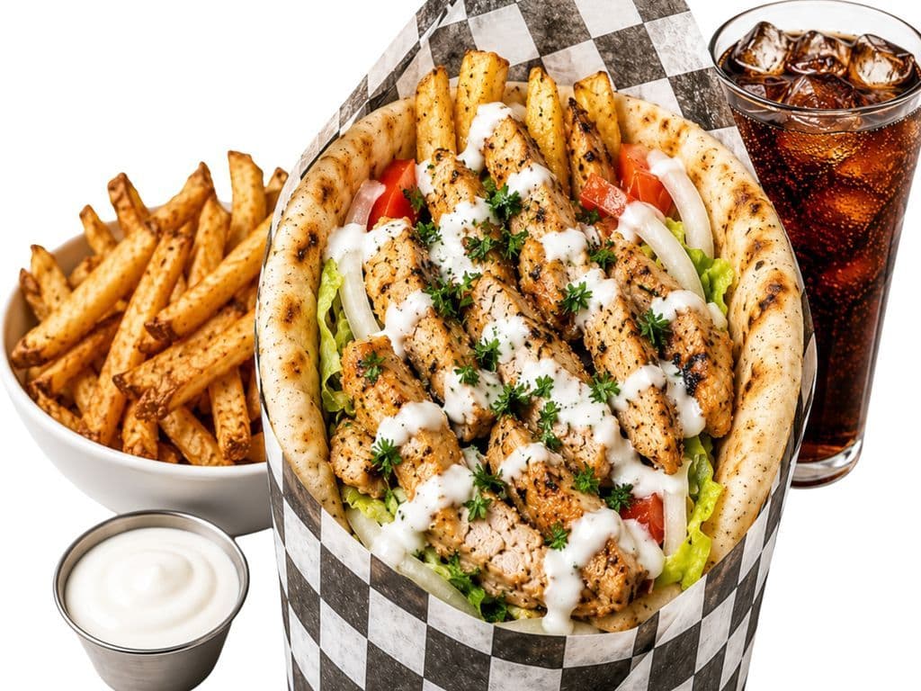 CHICKEN GYRO COMBO