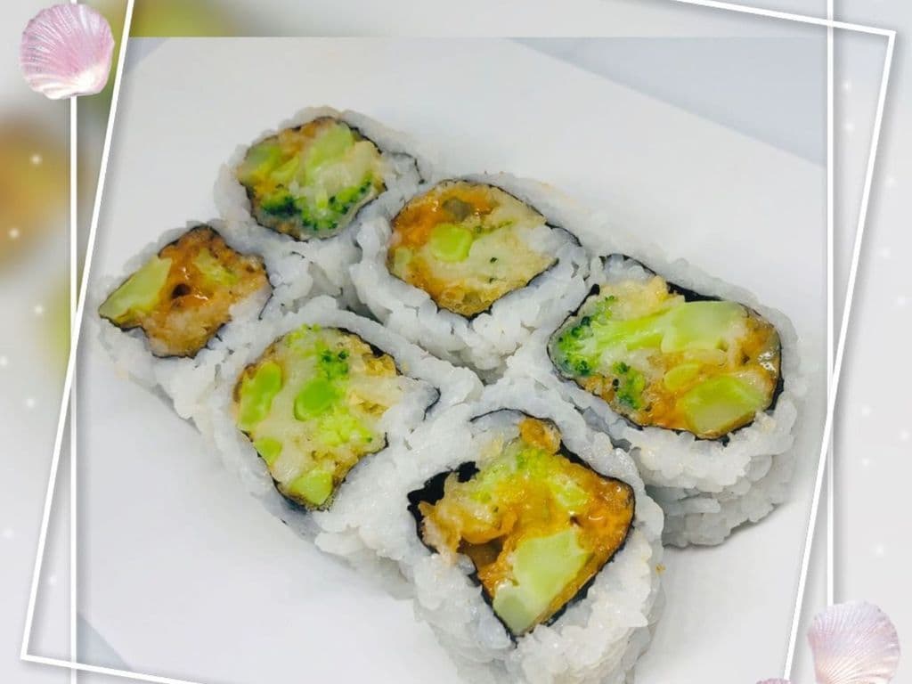 #Spicy Broccoli Tempura Roll(6pcs)