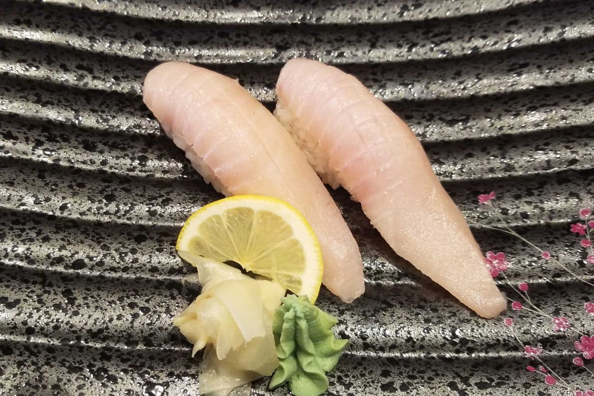 Tuna Belly (Toro) Nigiri Sushi