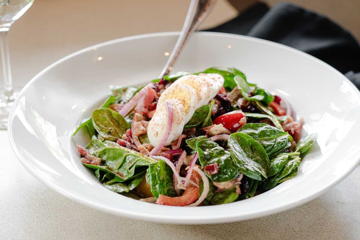 Spinach and Cranberry Salad