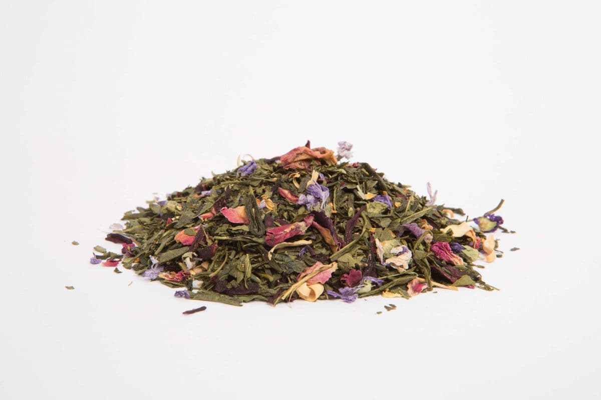 Thé vert Sencha « Fleurs du Paradis / Sencha Green Tea "Flowers of Paradise"