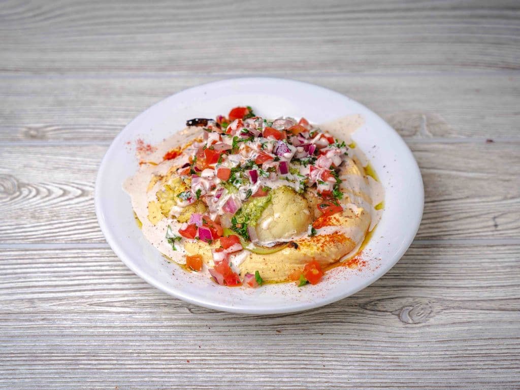 Cauliflower of Life Hummus Plate