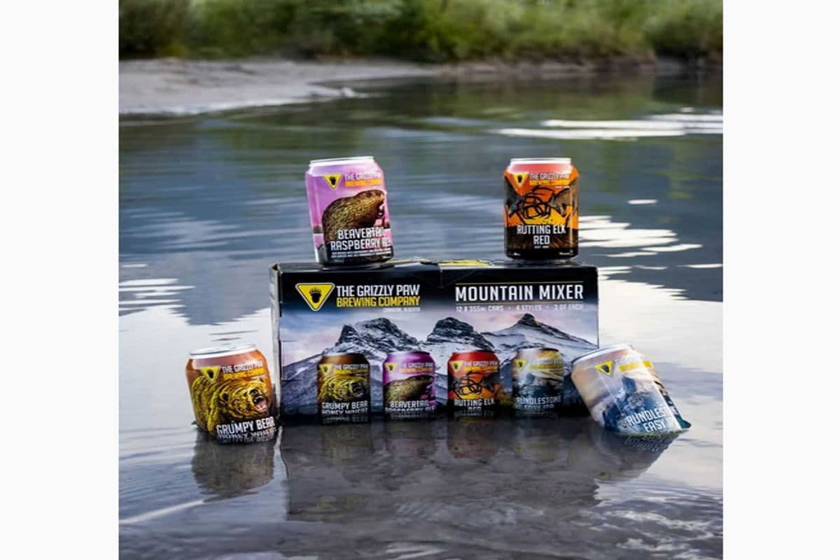 GRIZZLY PAW MOUNTAIN MIX (12 x 355ML)