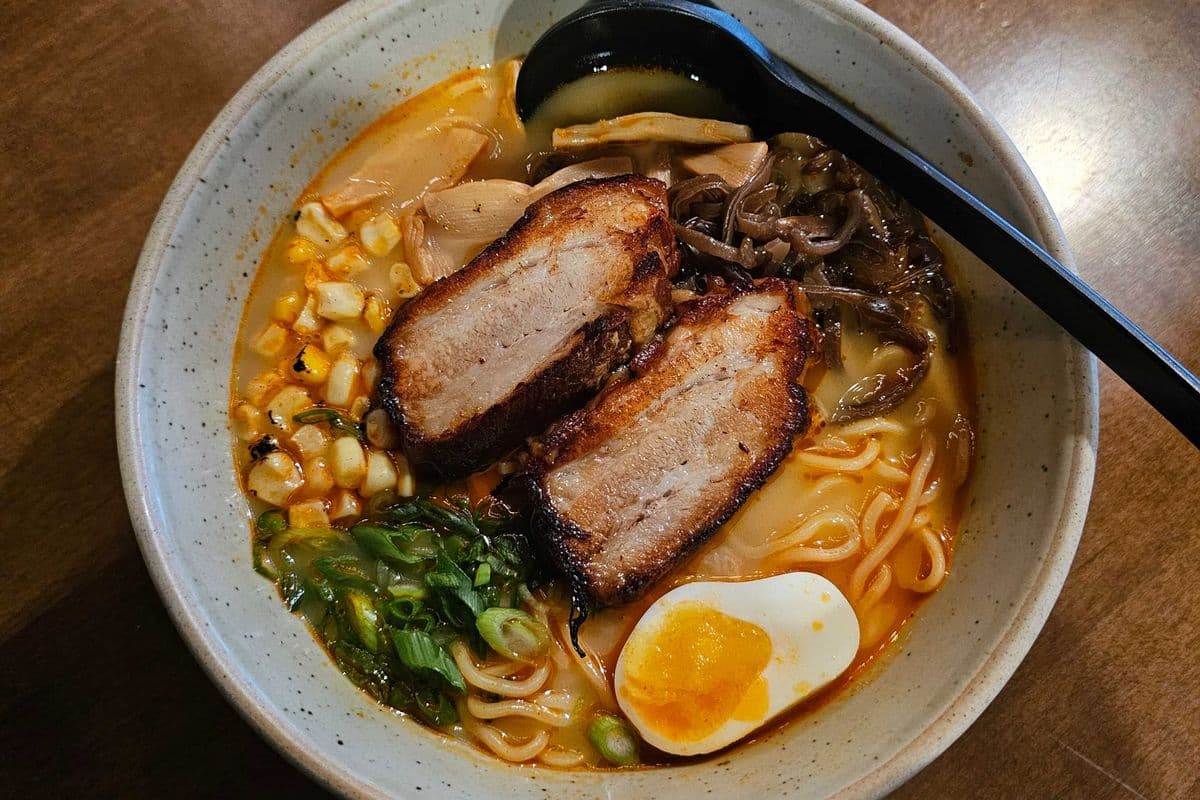 Spicy Tonkotsu ramen