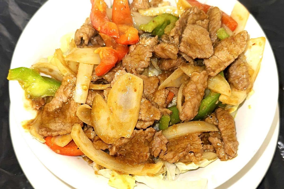 33. Pan Fried Lemongrass Beef