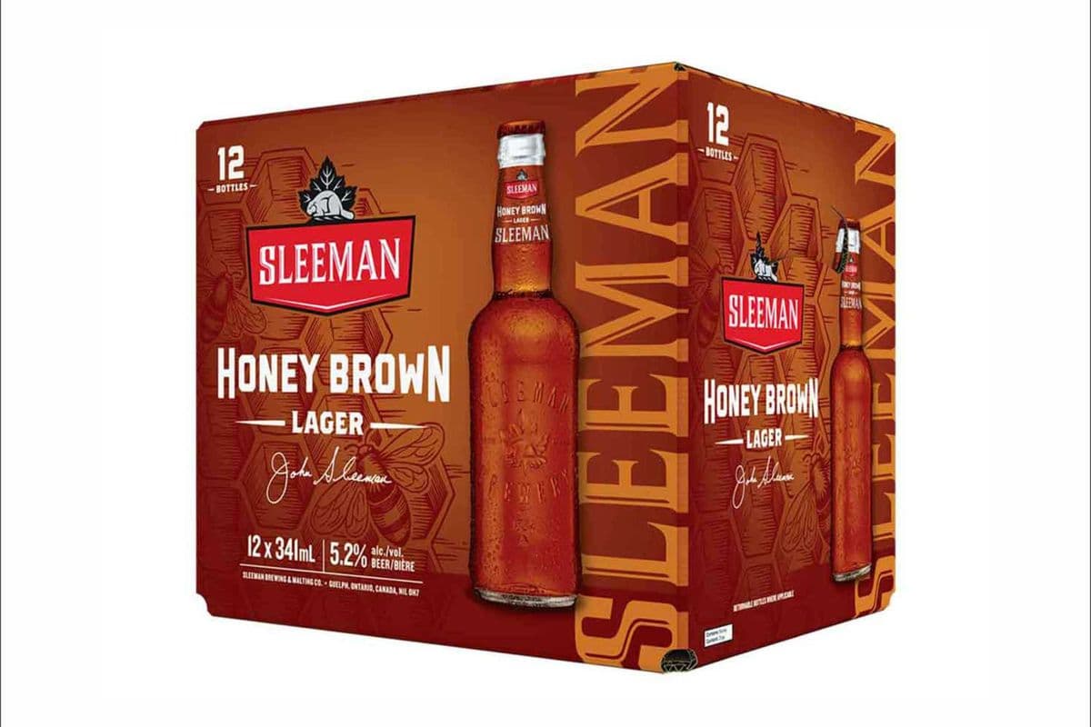 Sleeman Honey Brown (12 bottles) (12 x 341ml)
