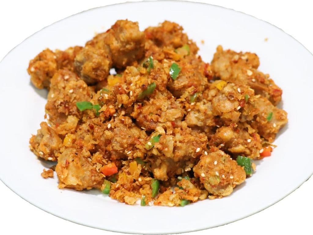 E24 Spicy Veggie Crispy Chicken|香辣酥雞