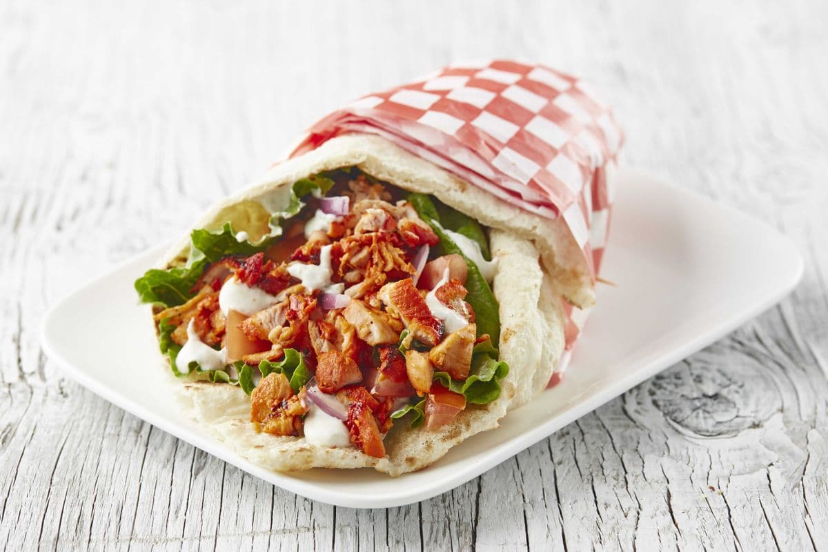 Tandoori Chicken Wrap