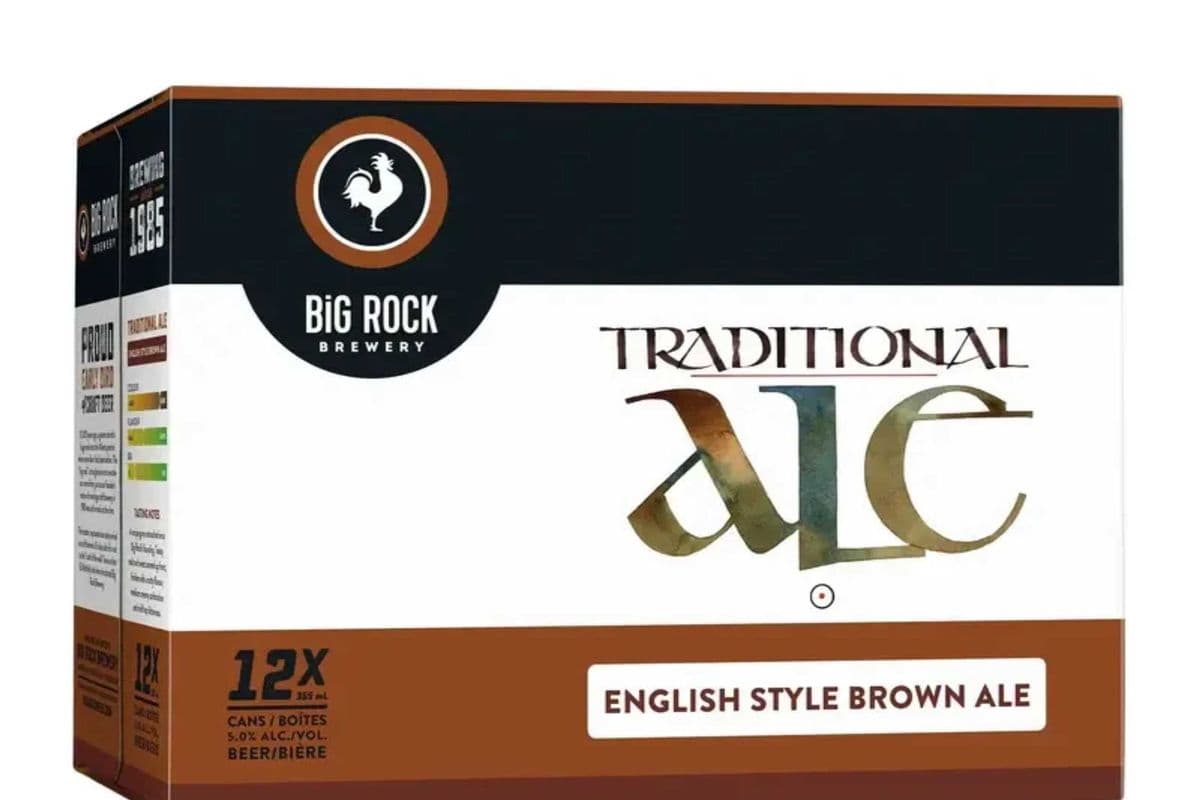 BIG ROCK TRADITIONAL ALE 12 PACK (1 x 355ML)