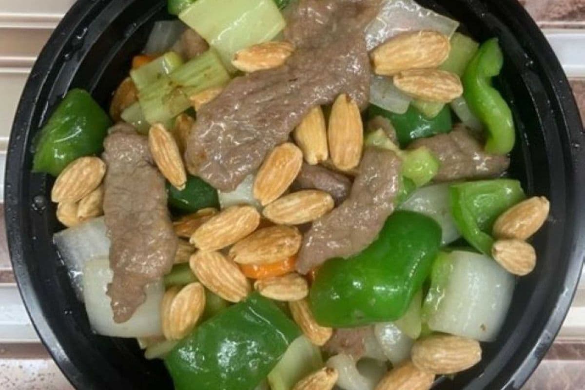 Beef Vegetable Almond