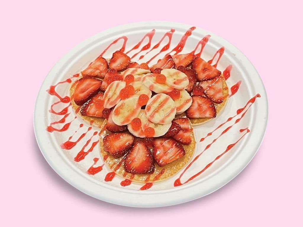 Strawberry Banana Pancakes