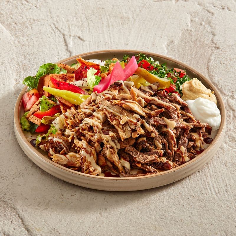 Mixed Shawarma Salad / Salade de shawarma mixte