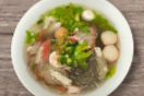 213. Special Egg Noodle with Seafood and BBQ Pork