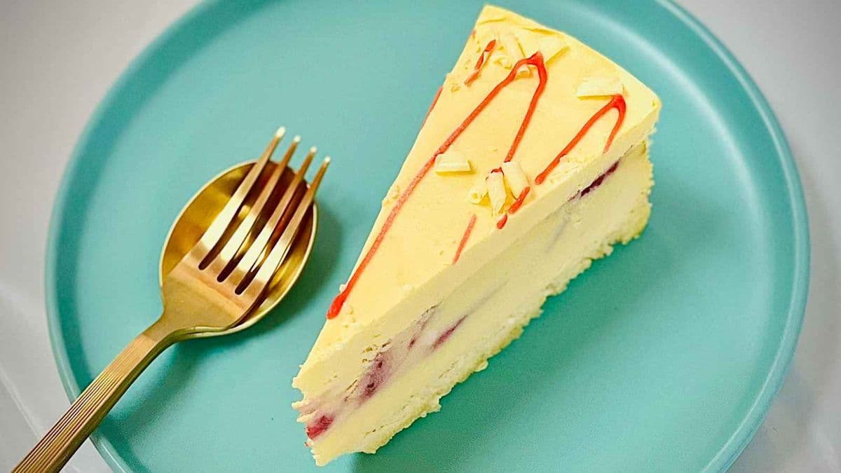 Mango Berry Cheesecake