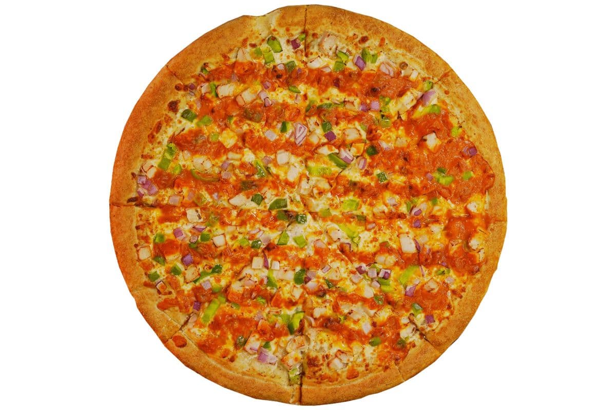 Butter Chicken Pizza