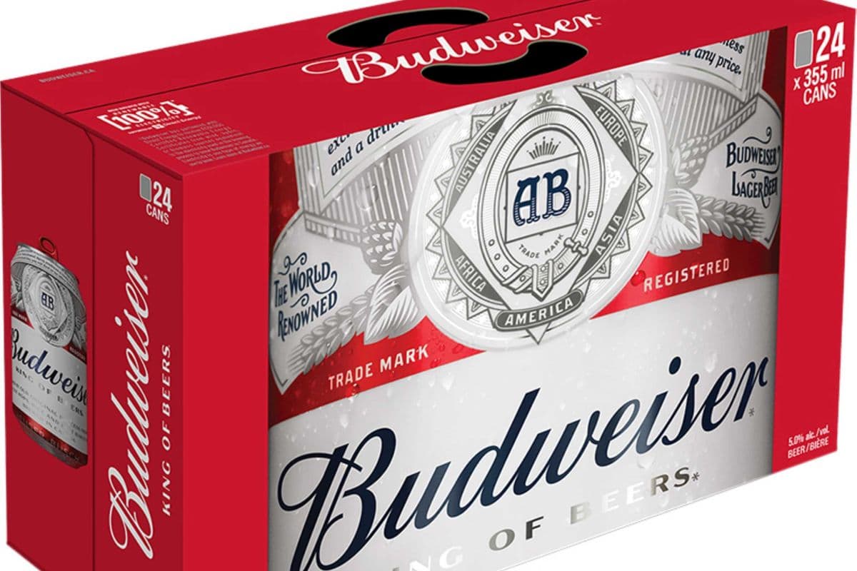 Budweiser 24 cans (1 x 24 x 355ml)