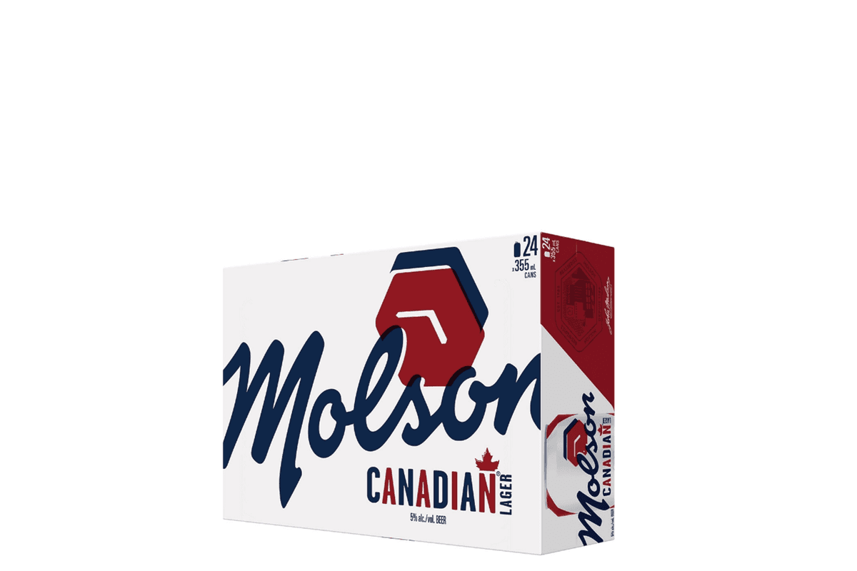 Molson Canadian (24 Cans) (1 x 355 ml Cans)
