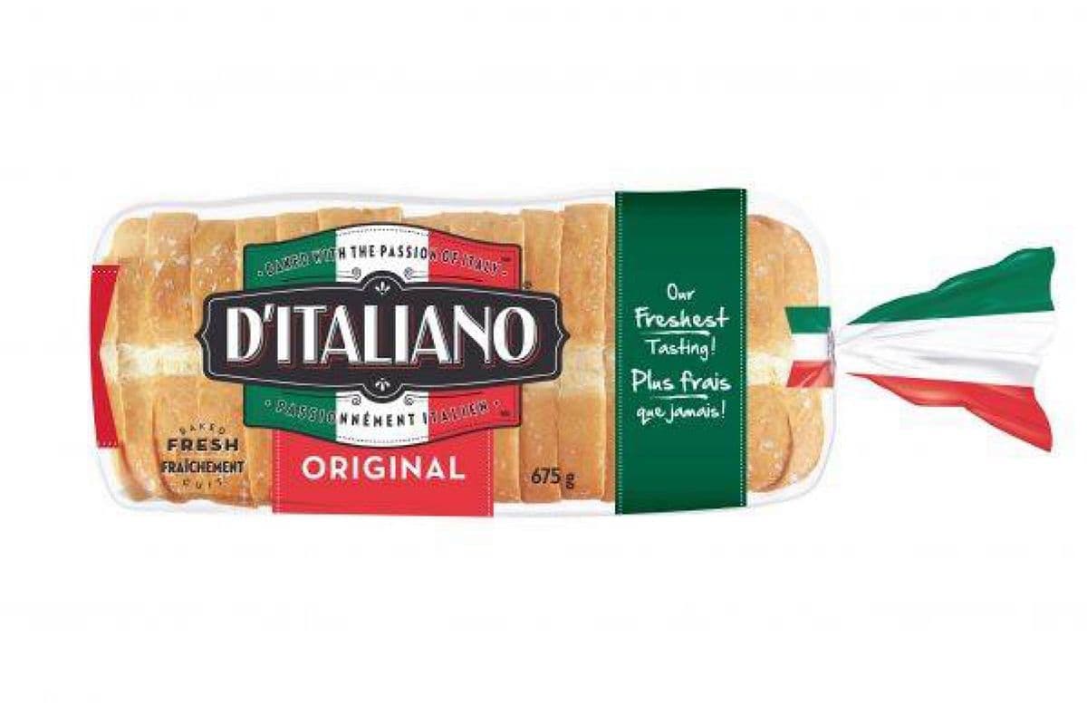 D'Italiano - Pain Tranché Épais Blanc / White Thick Slice Bread (675 g)