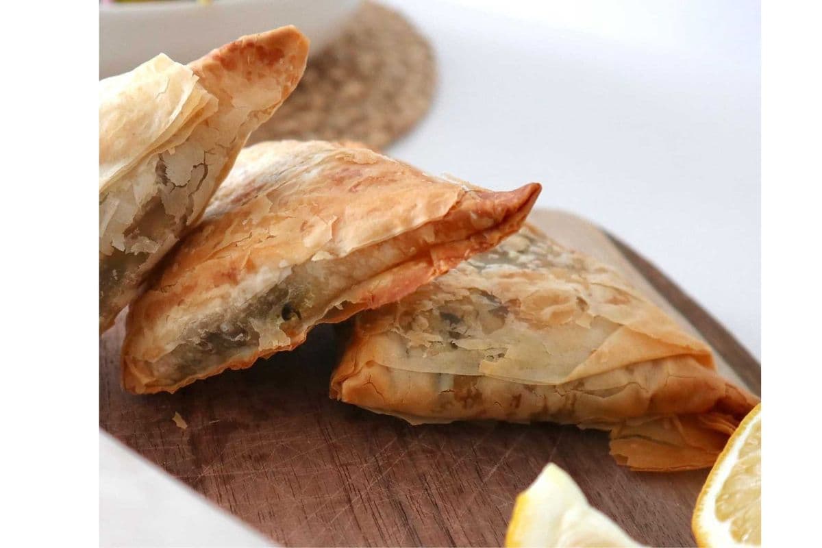 55. Spanakopita Platter