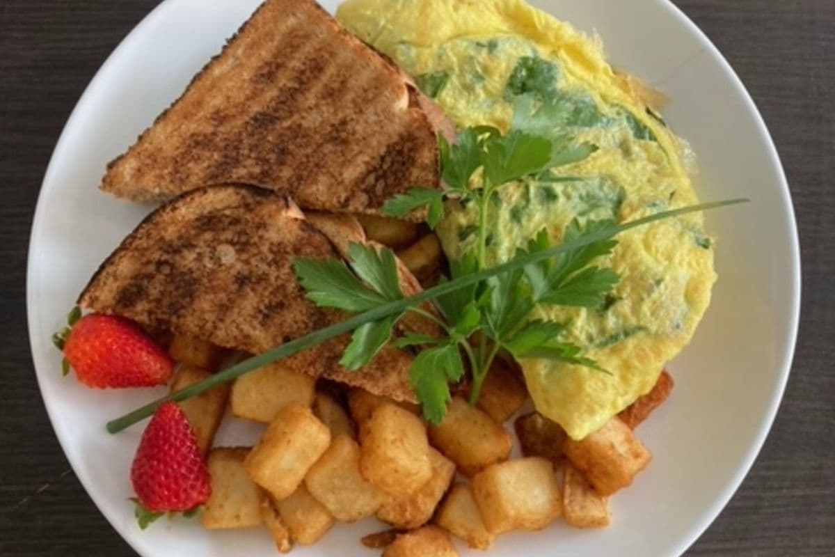 Popeyes Omelette