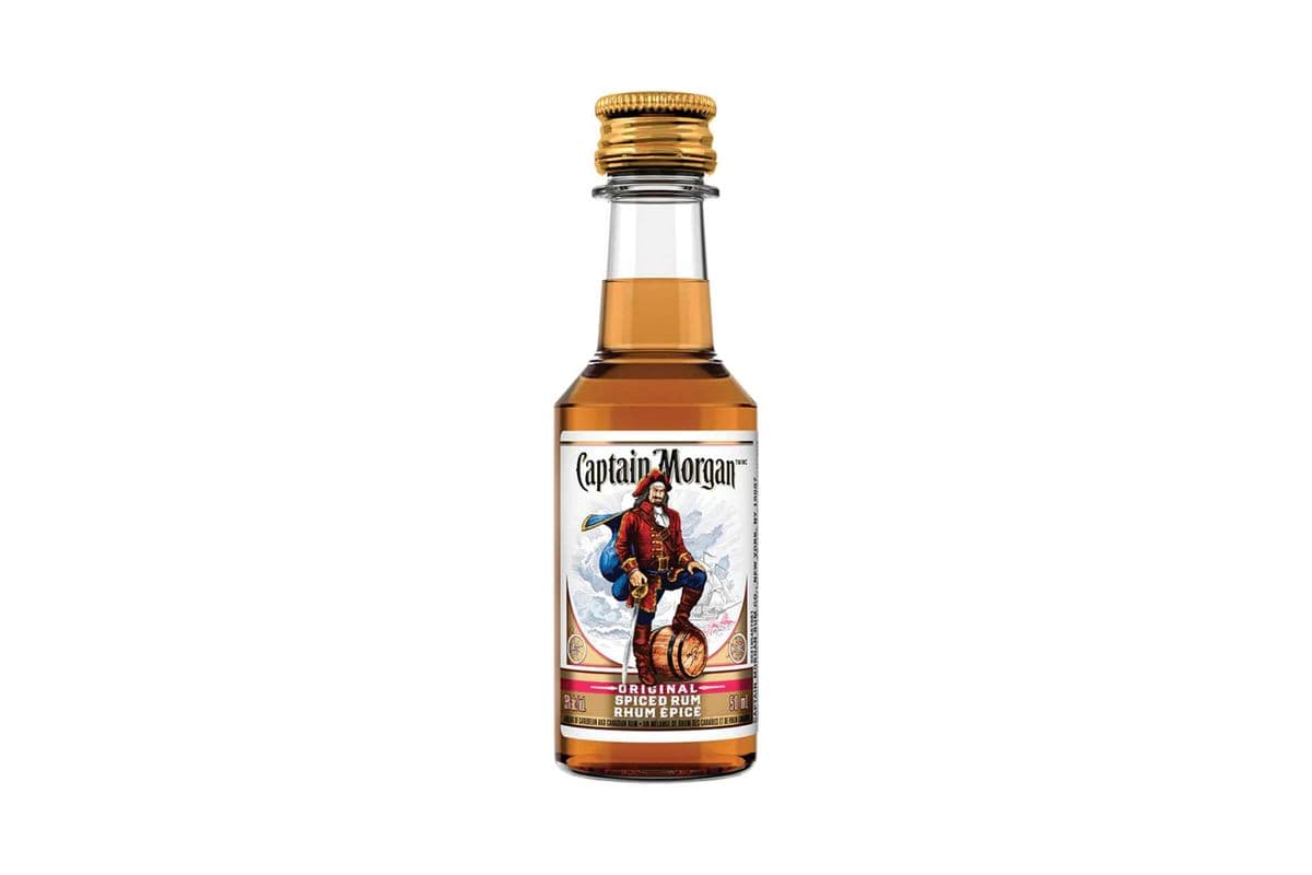 Captain Morgan Spiced Rum (50 ml) (1 x 50ml)